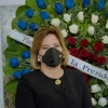 Plan Social deposita ofrenda floral en el Altar de la Patria